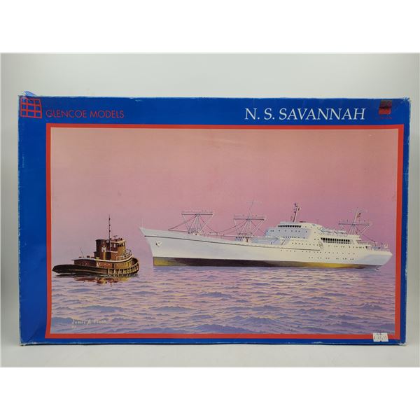 Unbuilt Glencoe Models NS Savannah 1:350 Scale Model Kit