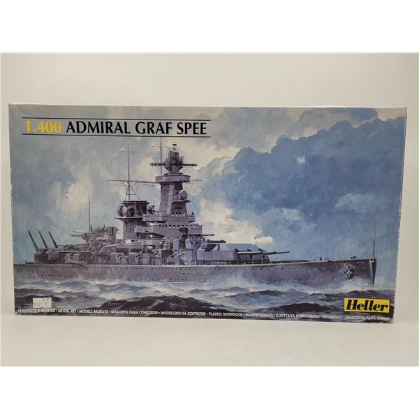 Unbuilt Heler Admiral Graf Spee 1.400 Model Kit
