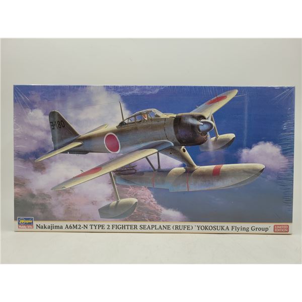 Sealed Hasegawa Nakajima A6M2-N Type 2 Fighter Seaplane (Rufe) "Yokosuka Flying Group" Model Kit