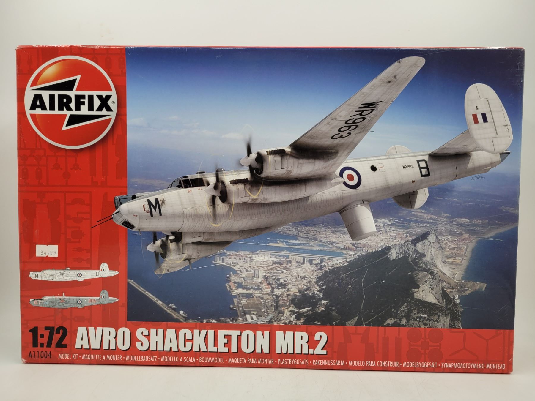 Unbuilt Airfix Avro Shackleton MR.2 1:72 Scale Model Kit