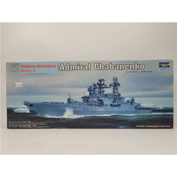 Unbuilt Trumpeter Admiral Chabanenko Russian Destroyer Udaloy II 1:35 Scale