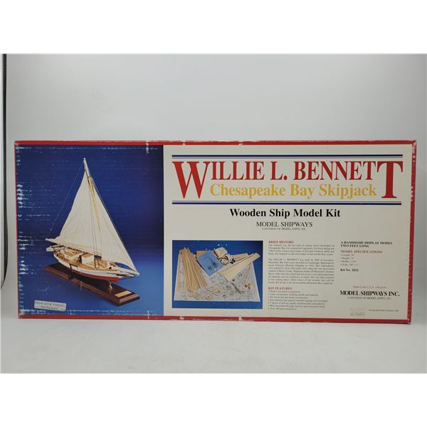 Unbuilt Model Shipways Willie L Bennett Chesapeake Bay Shipjack