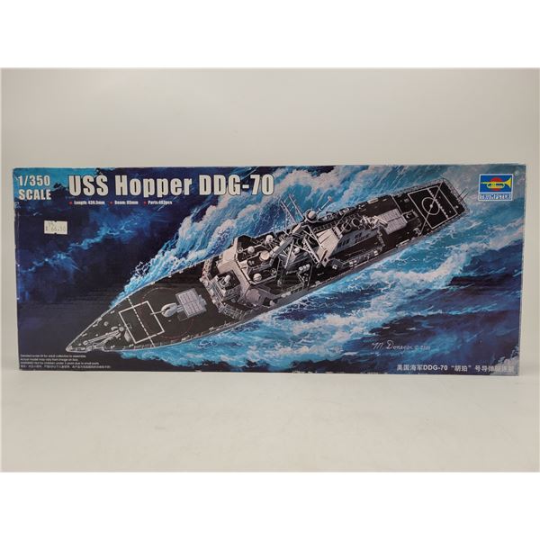 Unbuilt Trumpeter USS Hopper DDG-70 1:350 Scale