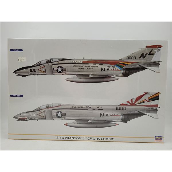 Sealed Hasegawa F-4B Phantom II CVW-15 Combo