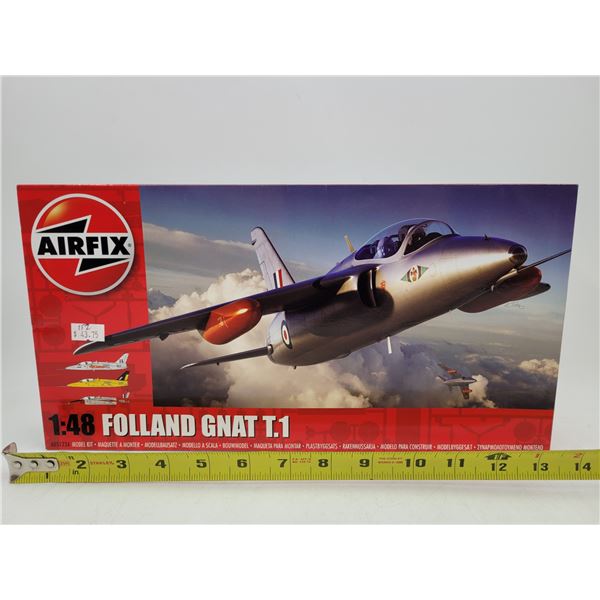 Unbuilt Airfix Folland Gnat T.1 1:48 Scale