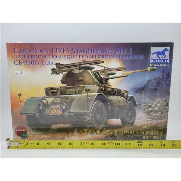 Sealed Bronco Models Canadian T17E1 Staghound MK.1 1:35 Scale