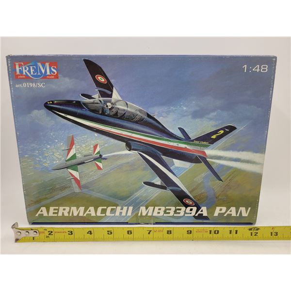 Unbuilt Frems Aermacchi MB339A Pan 1:48 Scale