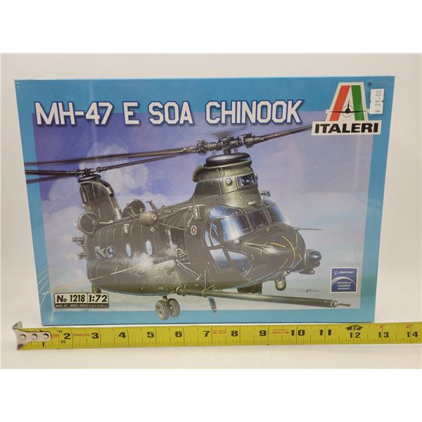 Sealed Italeri MH-47 E S0A Chinook 1:72 Scale