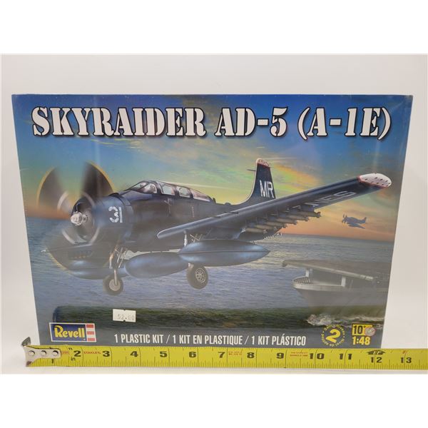 Sealed Revell Skyraider AD-5 (A-1E) 1:48 Scale