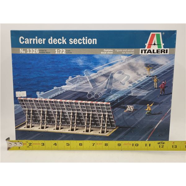 Unbuilt Italeri Carrier Deck Section 1:72 Scale