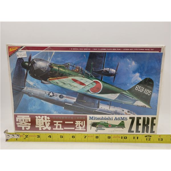 Sealed Nichimo Mitsubishi A6M5 1:35 Scale