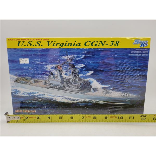 Sealed Cyber Hobby USS Virginia CGN-38 1:700 Scale