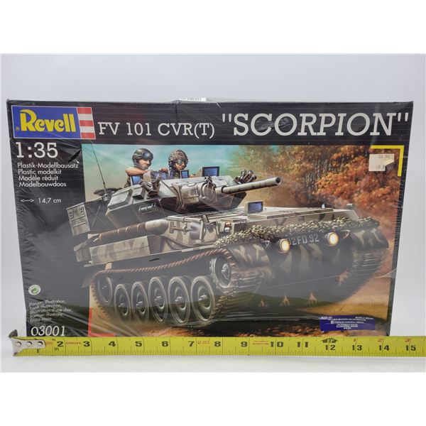 Sealed Revell FV 101 CVR Scorpion 1:35 Scale