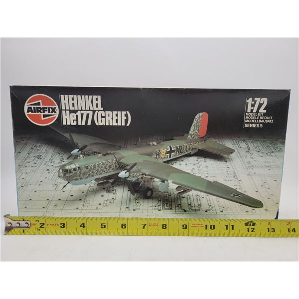 Unbuilt Airfix Heinkel He177 (Greif) 1:72 Scale Model Kit
