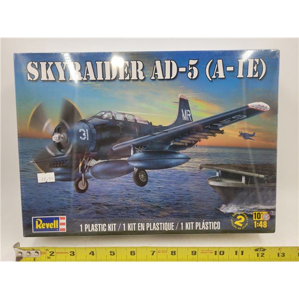 Sealed Revell Skyraider AD-5 (A-IE) 1:48 Scale Model Kit