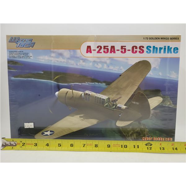 Sealed Wing Tech A-25A-5-CS Shrike 1:72 Scale Model Kit