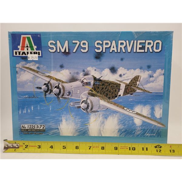 Sealed Italier SM 79 Sparviero 1:72 Scale Model Kit