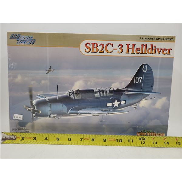 Sealed Wing Tech SB2C-3 Helldiver 1:72 Scale Model Kit