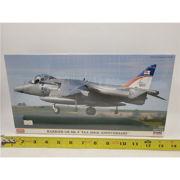 Sealed Hasegawa Harrier GR Mk.9 "FAA 100th Anniversary" Model Kit