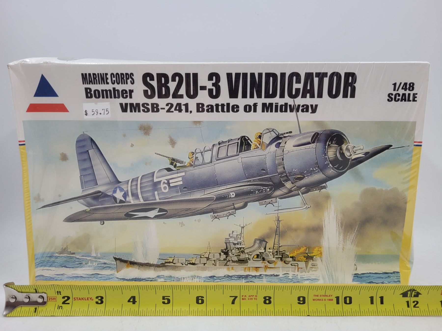 Unbuilt Accurate Miniatures Marine Corps Bomber SB2U-3 Vindicator 1/48 ...