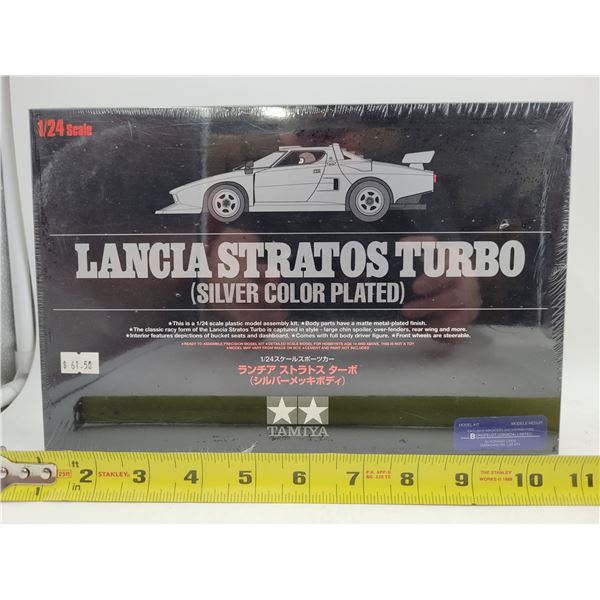 Sealed Tamiya Lancia Stratos Turbo 1/24 Scale Model Kit