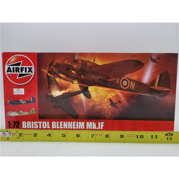 Unbuilt Airfix Bristol Blenheim Mk.IF 1:72 Scale Model Kit