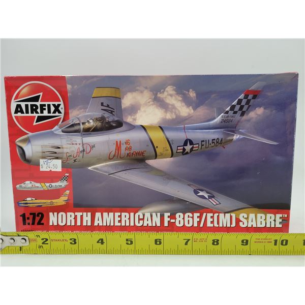 Unbuilt Airfix North American F-86F/E(M) Sabre 1:72 Scale Model Kit