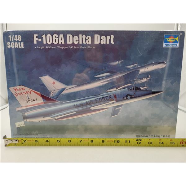 Sealed Trumpeter F-106A Delta Dart 1:48 Scale