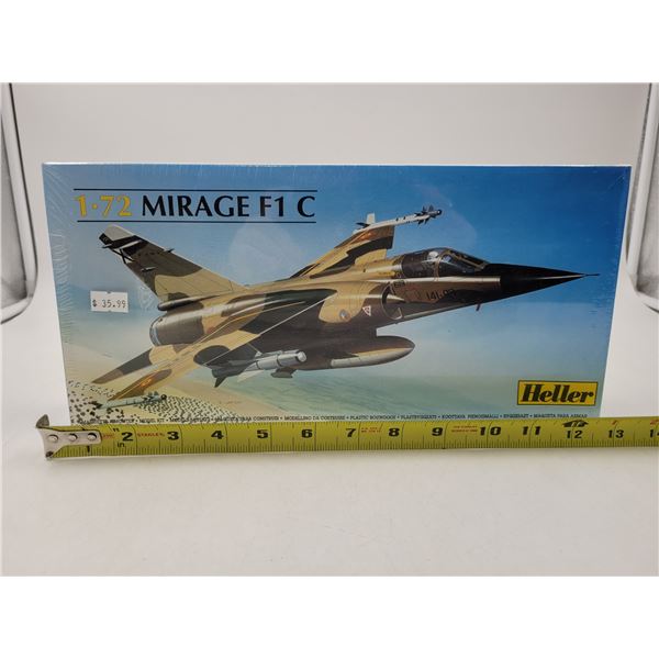 Sealed Heller Mirage F1 C 1:72 Scale