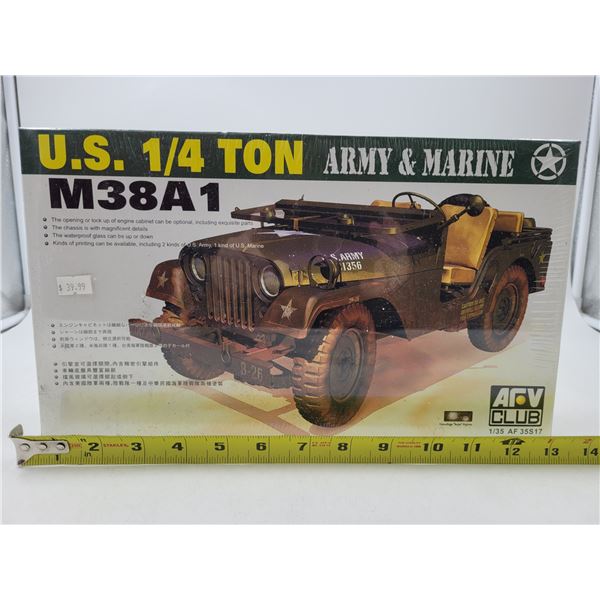 Sealed ARV Club US 1/4 Ton M38A1 1:35 Scale