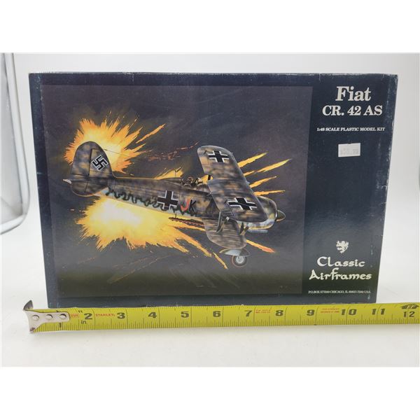 Unbuilt Classic Airframes Fiat CR. 42 AS 1:48 Scale