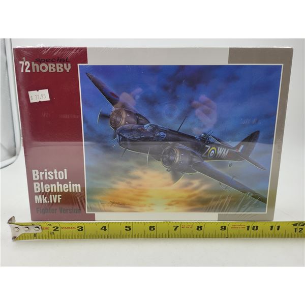 Sealed Special Hobby Bristol Blenheim Mk.IVF Fighter 1:72 Scale