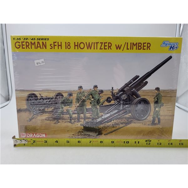 Sealed Dragon sFH 18 Howitzer w/ Limber 1:35 Scale