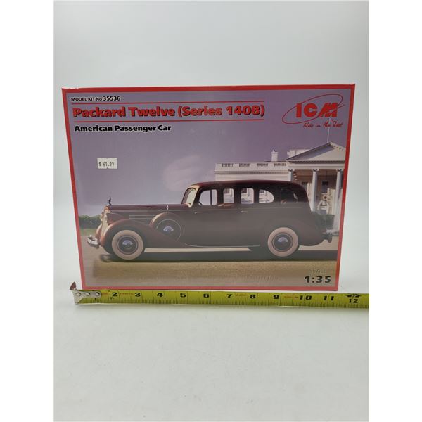 Sealed ICM Packard Twelve Series 1408 Passenger Car 1:35 Scale