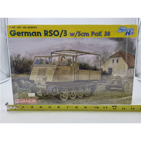Sealed Dragon German RSO/3 w/5cm PaK 38 1:35 Scale