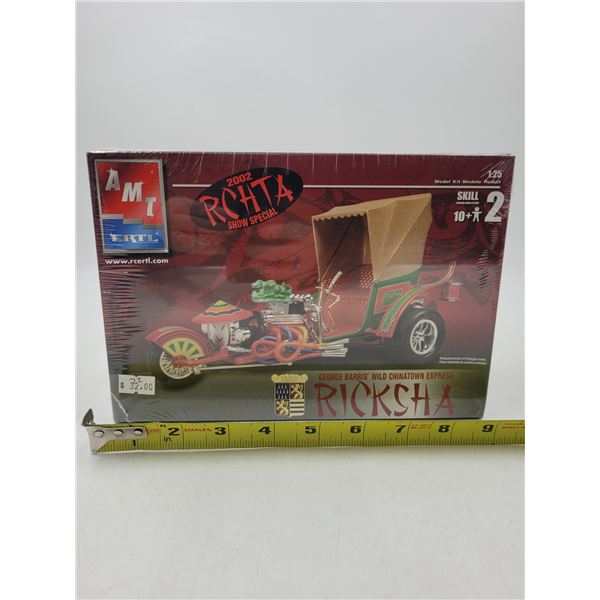 Sealed AMT ERTL George Barris Wild Chinatown Express Richsha 1:25 Scale