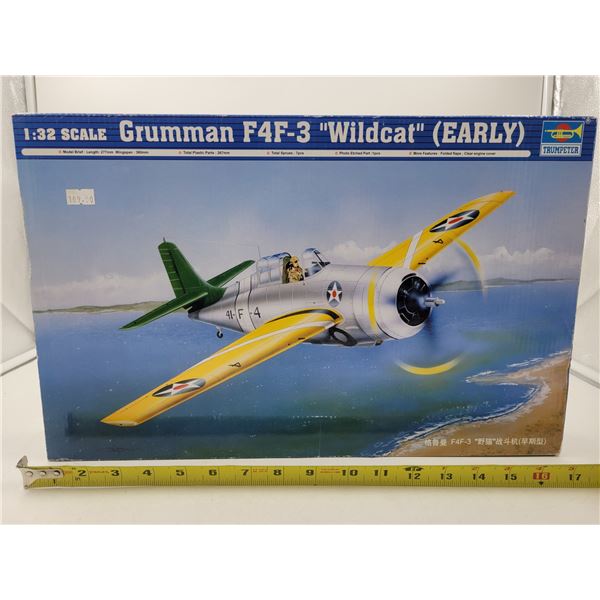 Unbuilt Trumpeter Grumman F4F0S Wildcat 1:32 Scale