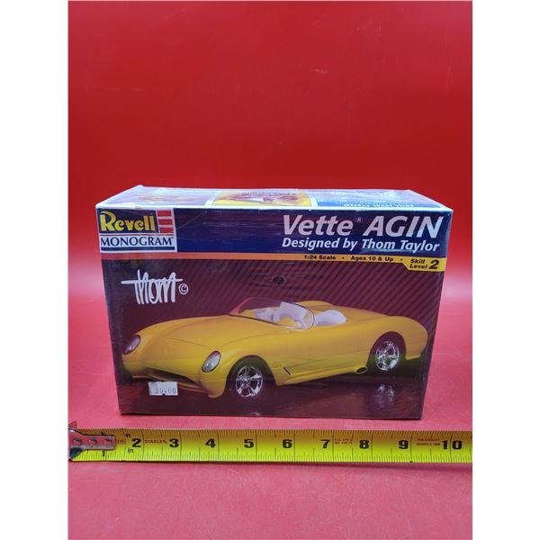 Sealed Revell Monogram Vette Agin Designed by Thom Taylor 1:24 Scale