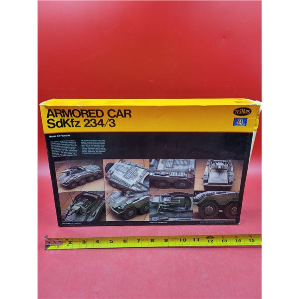 Unbuilt Italeri Armored Car SdKfz 234/3 1:35 Scale