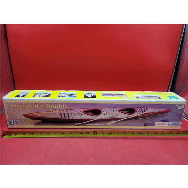 Unbuilt Midwest Products Chesapeake Double Kayak 1:12 Scale