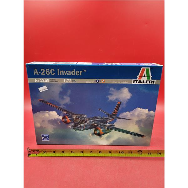 Unbuilt Italeri A-26C Invader No.1259 1:72 Scale