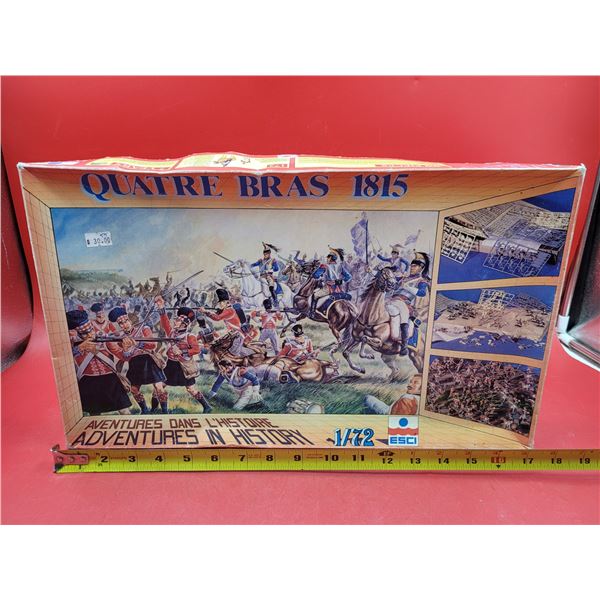 Unbuilt ESCI Quatre Bras 1815 1:72 Scale