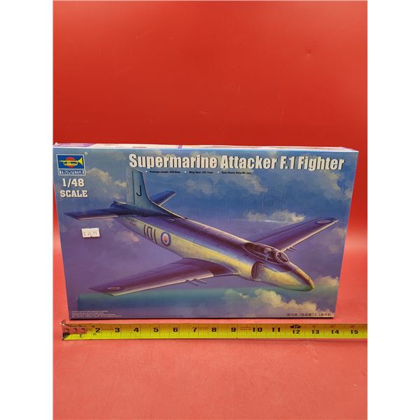 Sealed Trumpeter Supermaine Attacker F.1 Fighter 1:48 Scale