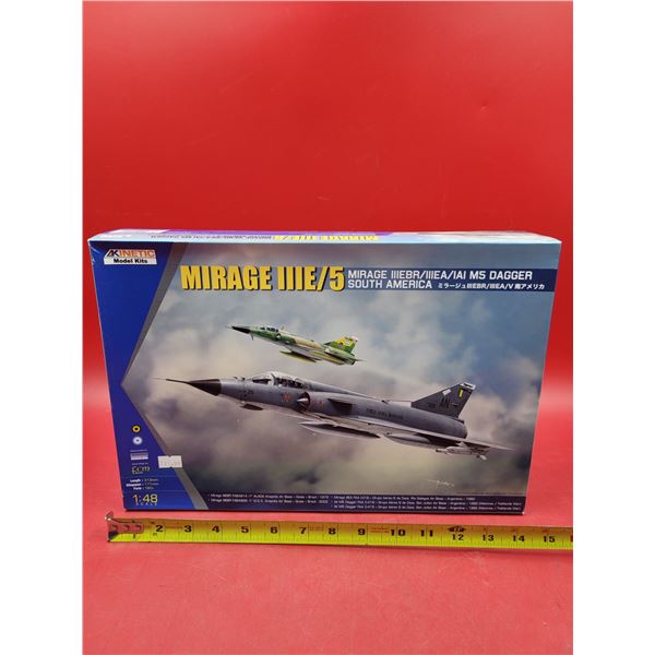 Unbuilt Kinetic South America Mirage IIIE/5 Dagger 1:48 Scale