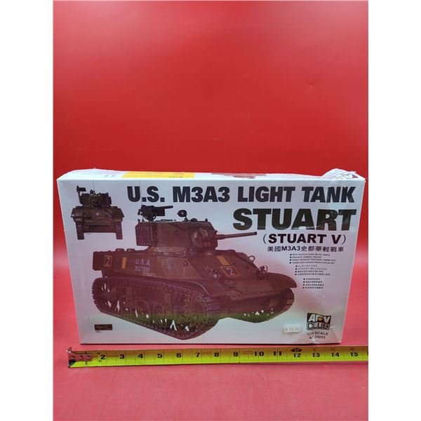 Sealed ARV Club US M3A3 Light Tank Stuart 1:35 Scale