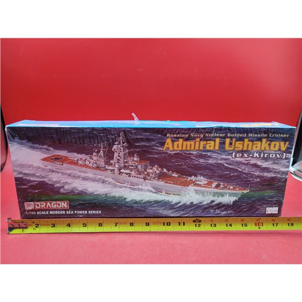 Sealed Dragon Admiral Ushakov Russian Navy Nuclear Guided Missile Cruiser 1:700 Scale