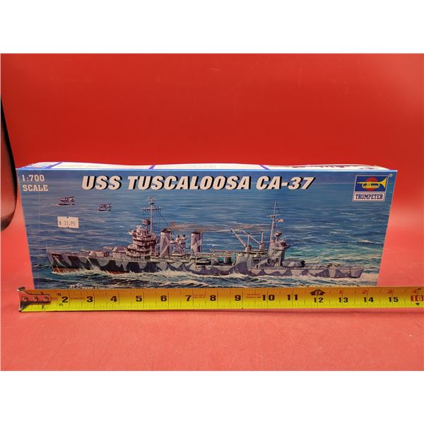 Unbuilt Trumpeter USS Tuscaloosa CA-37 1:700 Scale