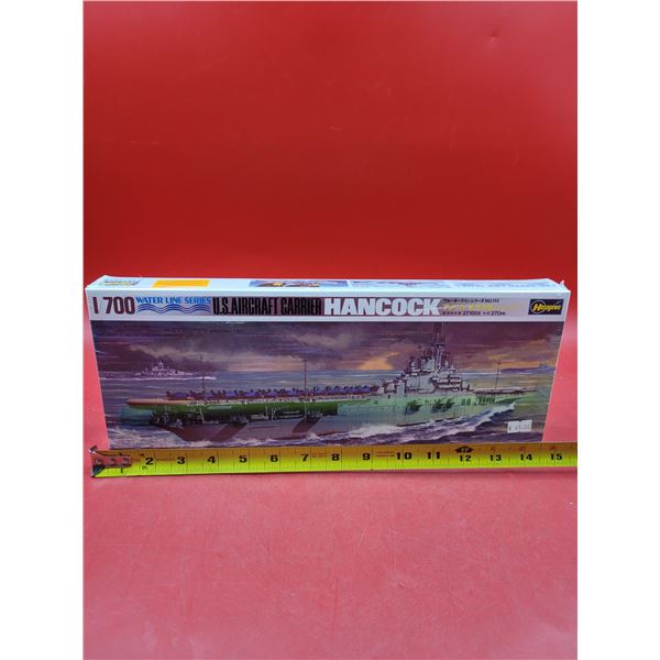 Sealed Hasegawa US Aircraft Carrier Hancock 1:700 Scale