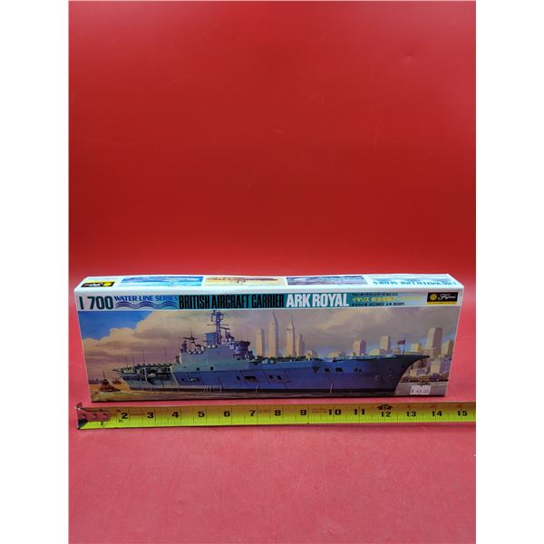Unbuilt Fujimi British Aircraft Carrier Ark Royal 1:700 Scale