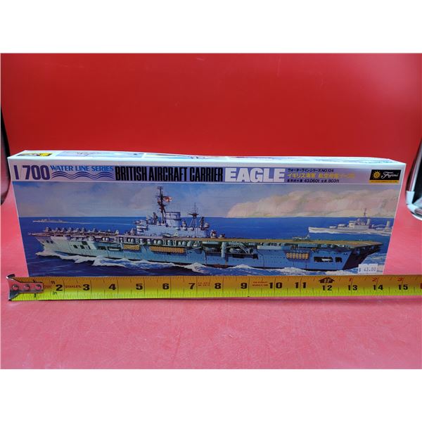 Unbuilt Fujimi British Aircraft Carrier Eagle 1:700 Scale